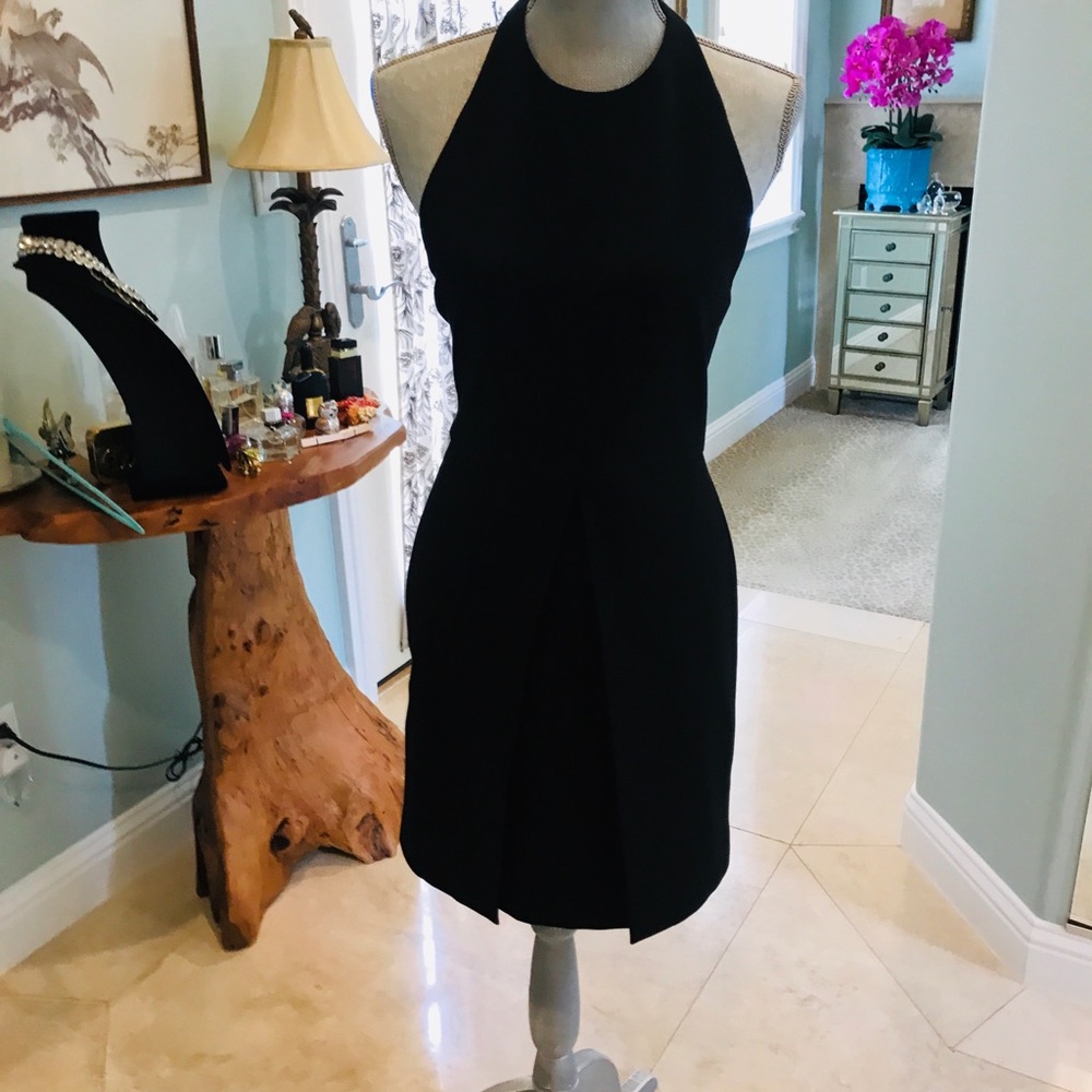 Little Black Halter Dress - Picture 1 of 8